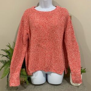 GAP Coral Crewneck Sweater LARGE